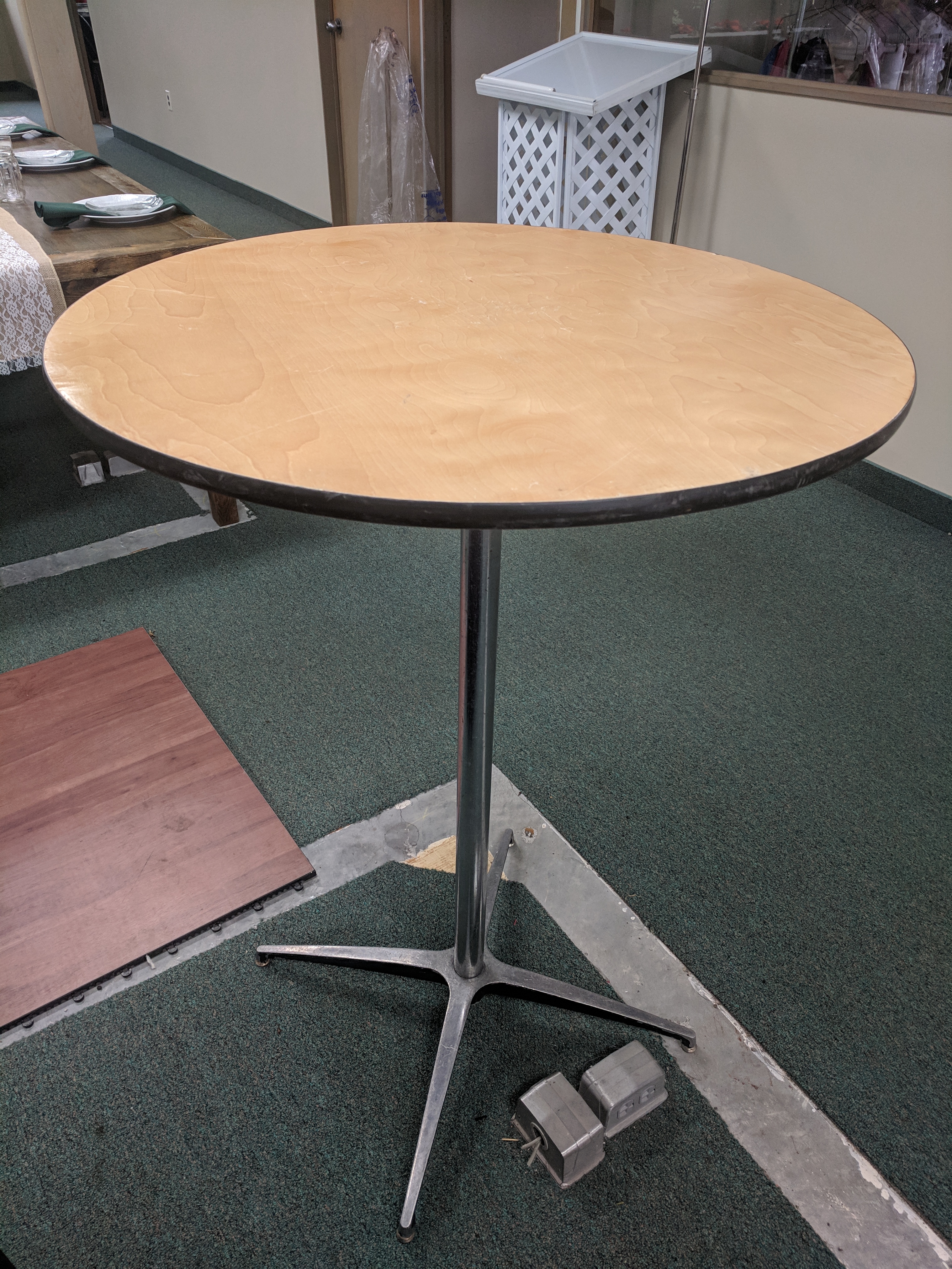 Tall Round Table